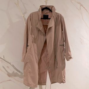 All Saints Skyler Utility Parka Pink US0 | XS